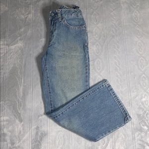 Children’s Place bootcut faded style jeans